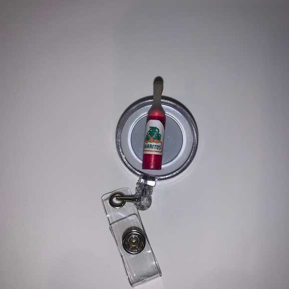 handmade Accessories - jarrito soda pop badge holder